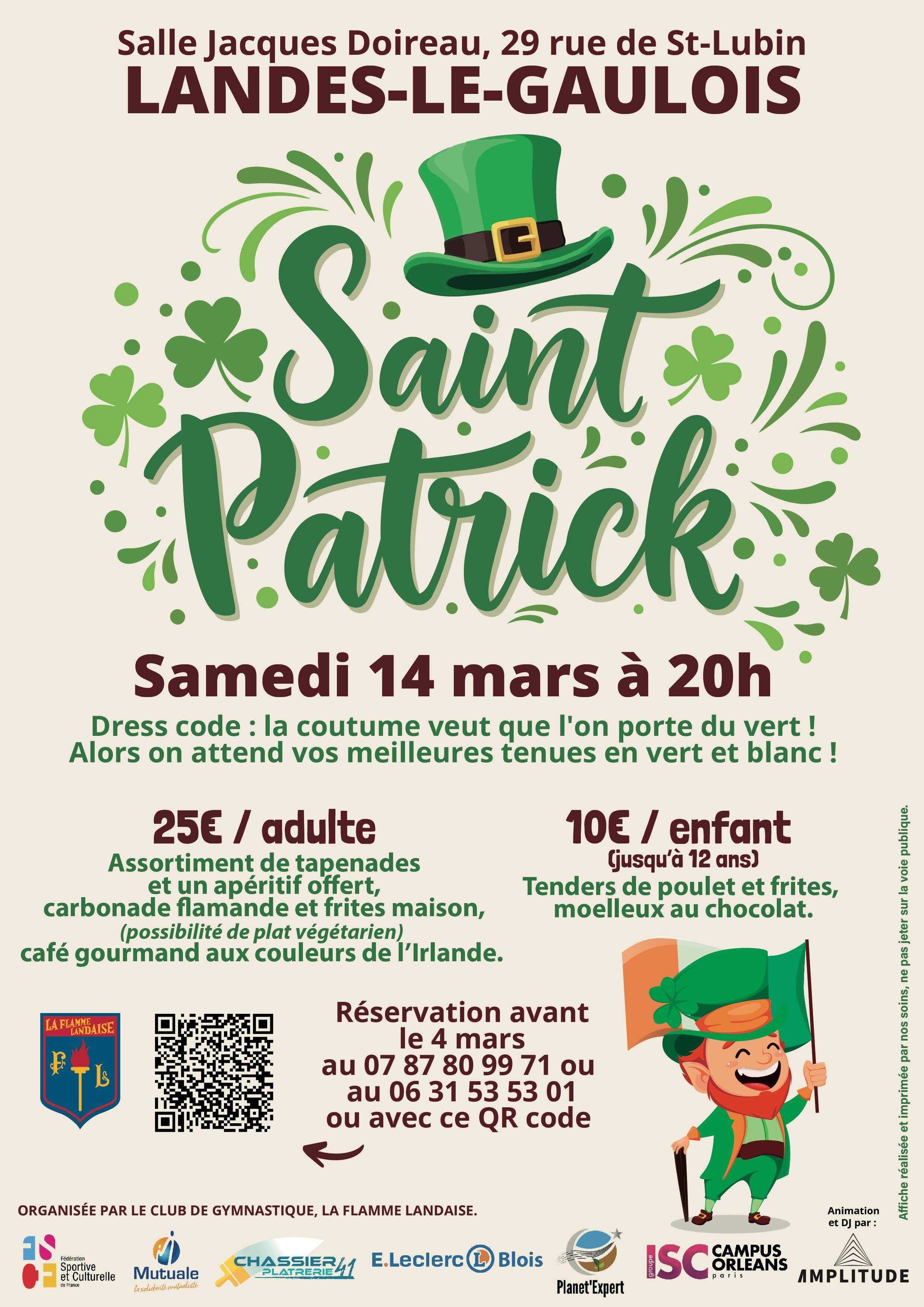 Soirée Saint Patrick